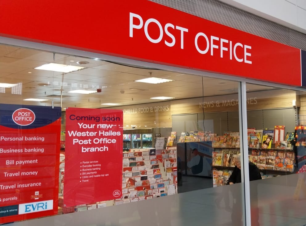 Wester Hailes Post Office opens at new location