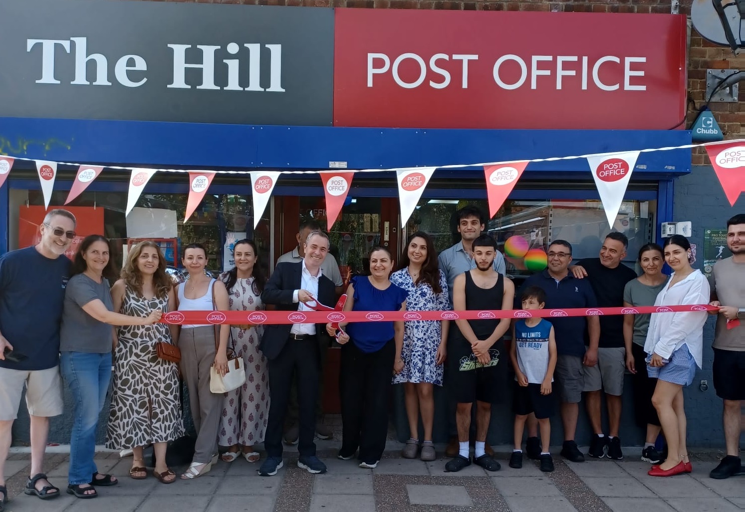 MP opens Mill Hill's Brookfield Estate Post Office