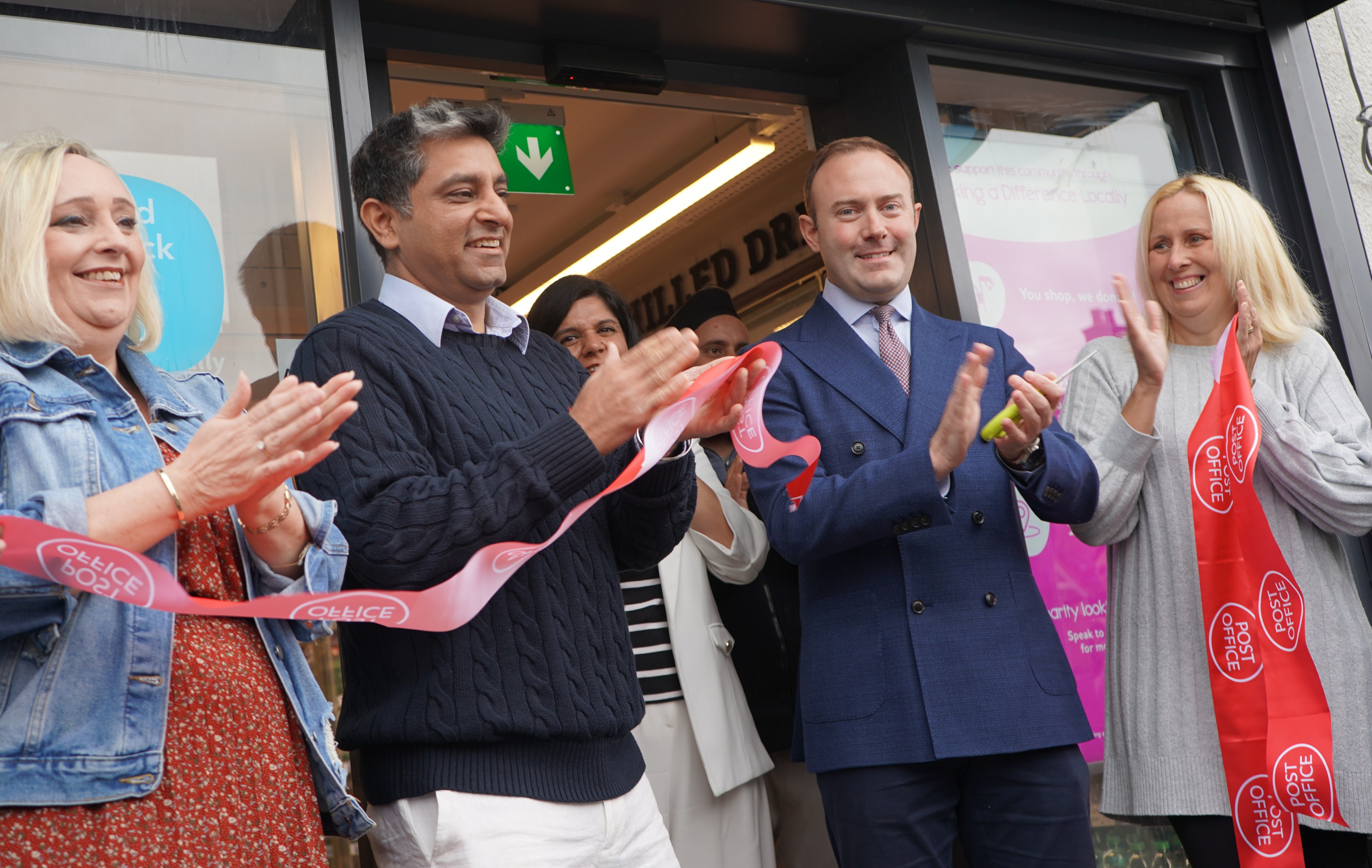 MP opens new look Houghton Conquest branch