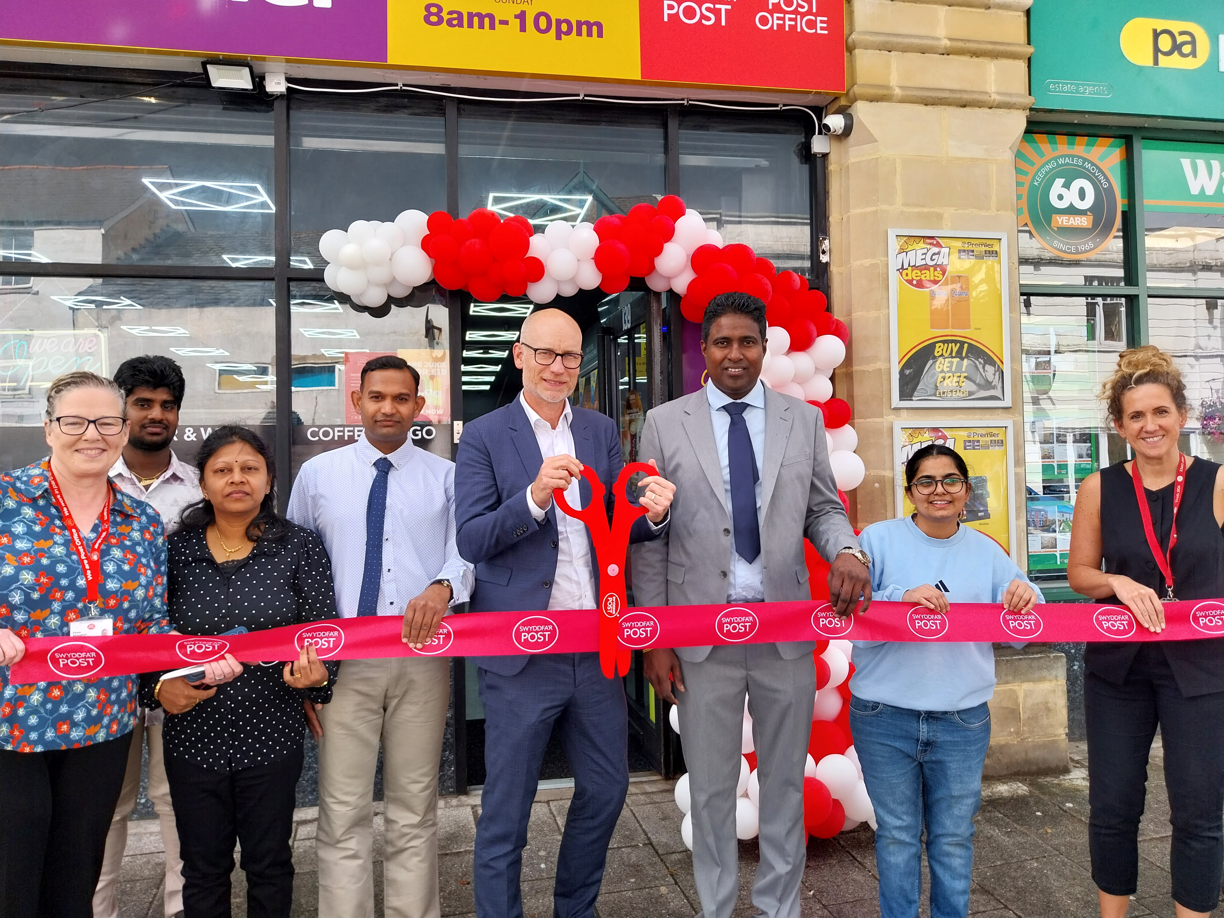 MP reopens Maesteg Post Office