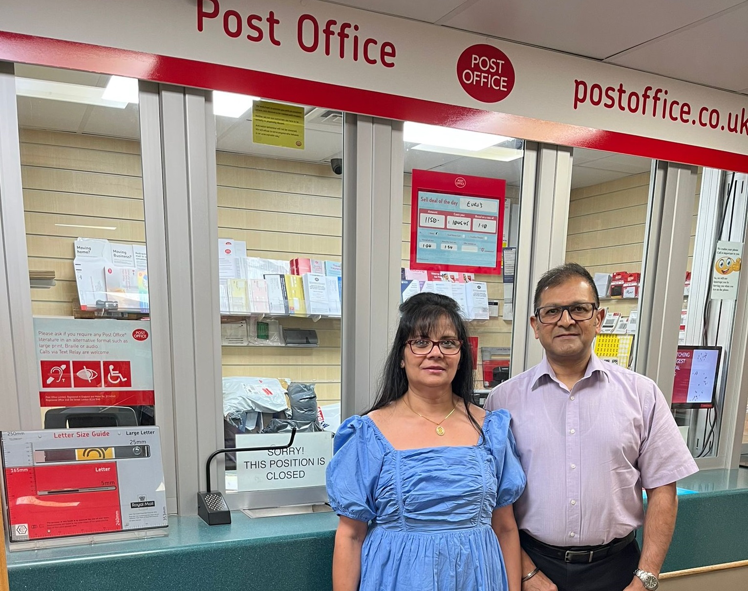 Kent couple retire from Post Barn Post Office