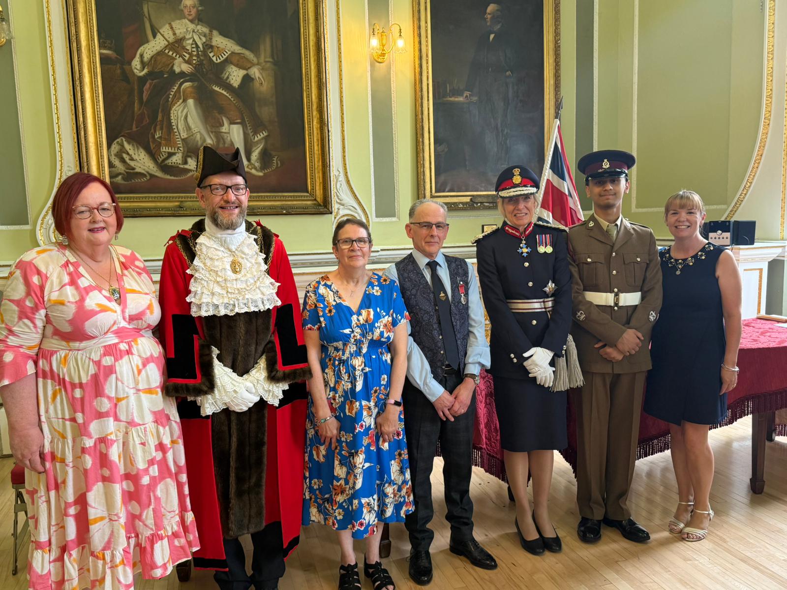 Epworth postmaster presented with British Empire Medal