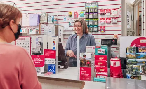 Post Office Front Counter